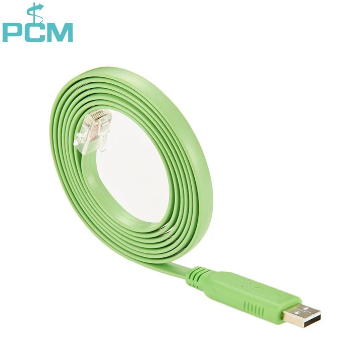 USB to RJ45 rollover cable