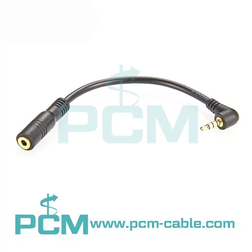 Cebl Estyniad Sain 3.5mm TRRS