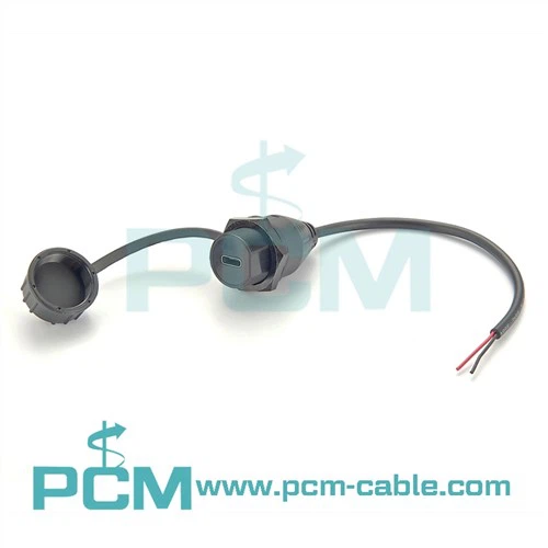 Cebl USB 3.1 gwrth-ddŵr IP67
