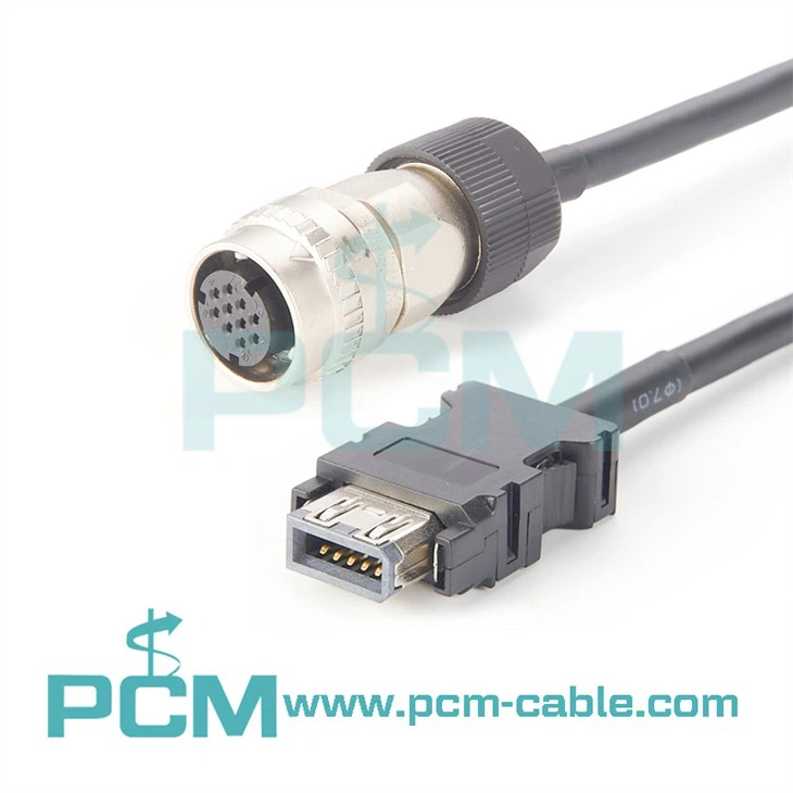 Cebl Amgodiwr Mitsubishi Servo