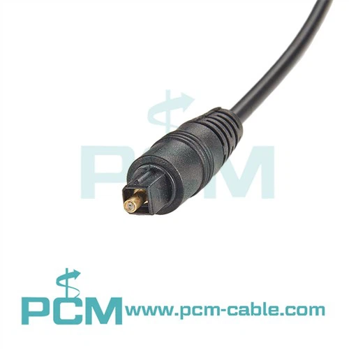 Cord Ffibr Cebl Toslink Cable Sain Digidol â Gradd CL3