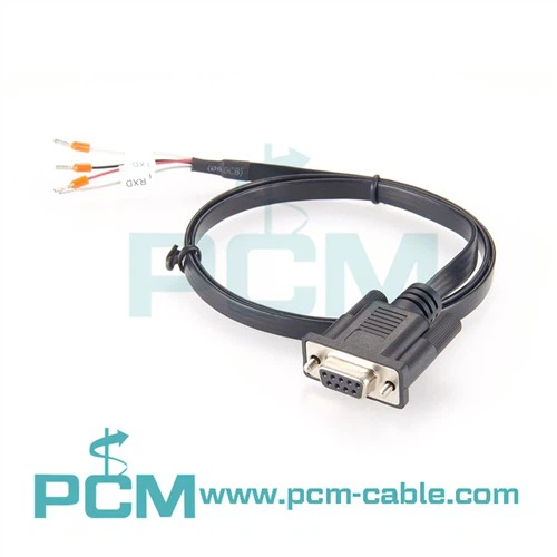 DB9 RS232 Port Serial RXD TXD GND I Gebl Terfynell 3 Pin