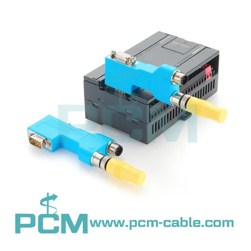 Cysylltydd DP PROFIBUS, Cysylltiadau 90 gradd M12