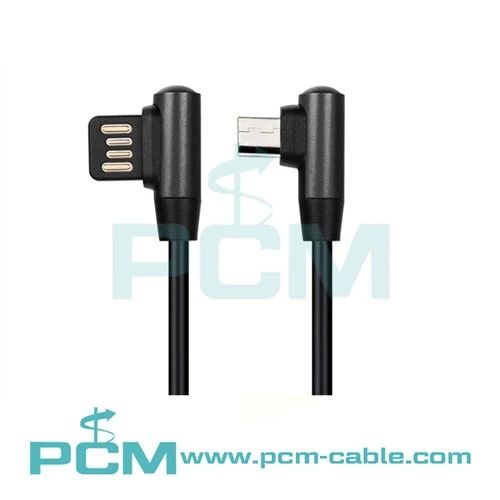 USB Gwrthdroadwy Math A I Math C Cebl Codi Tâl Data