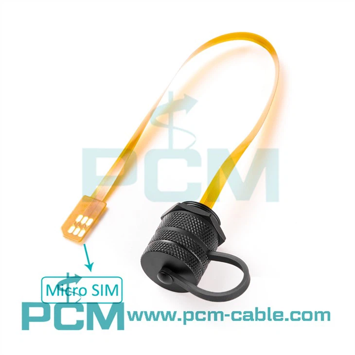 Micro Sim Card Extender IP67 Waterproof For Cabinet Chassis Case Frame Envelope Outdoor