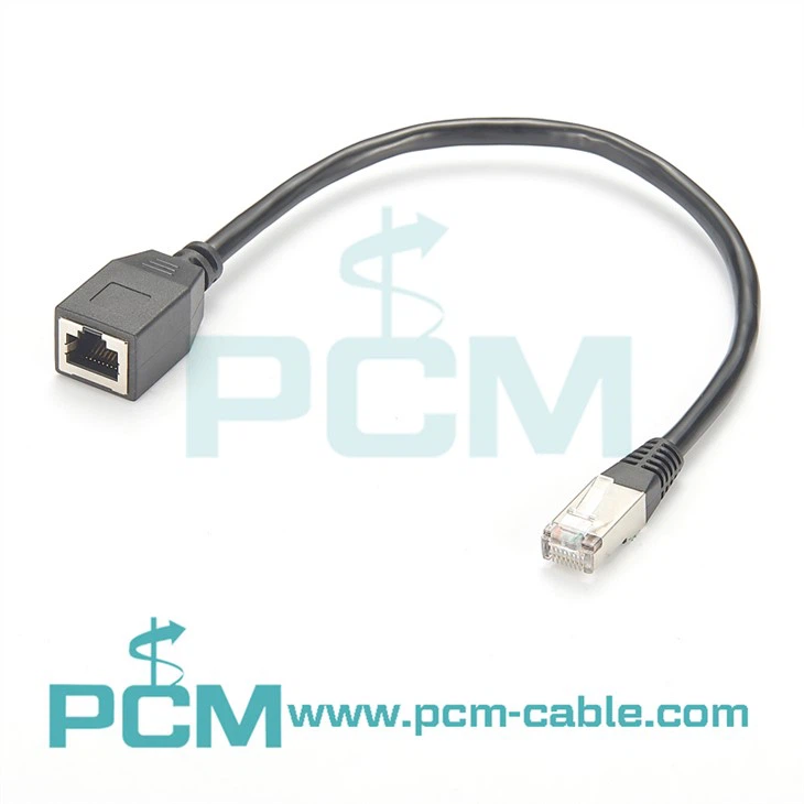 Serial Adapter RJ45 Male to RJ45 Female Crossover Cable Cyclades crossover adapter