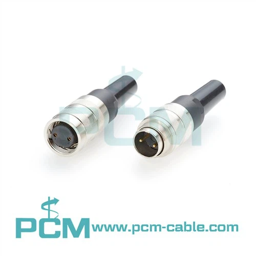 Cysylltydd Cylchlythyr M16 Metal Shell Field Wireable Connector