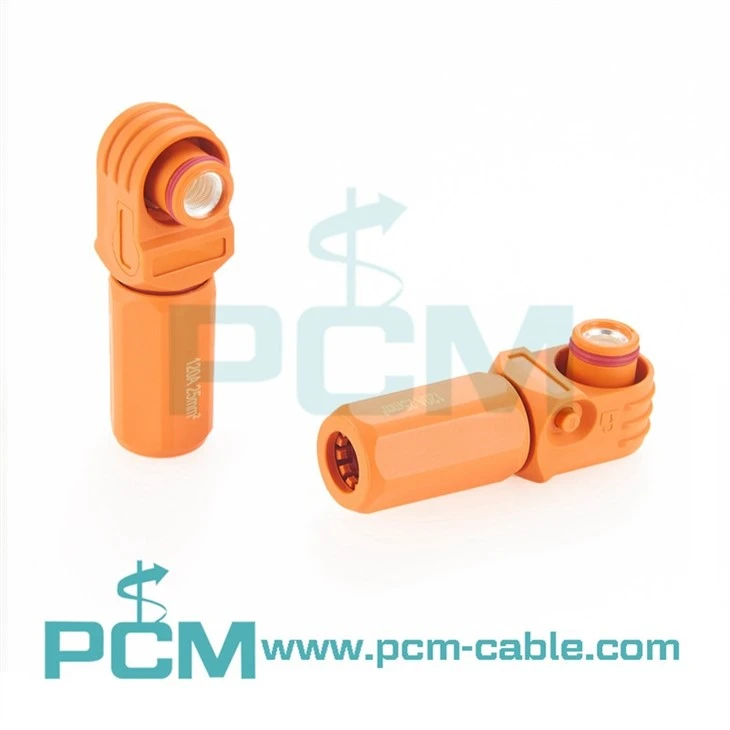120A Power Connector Orange  Battery Storage High Voltage Plug