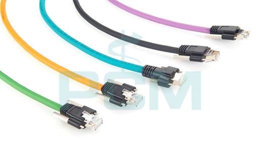 GigE Camera Cable High Flex RJ45 Locking Cable GigE Camera Cable High Flex RJ45 Locking Cable