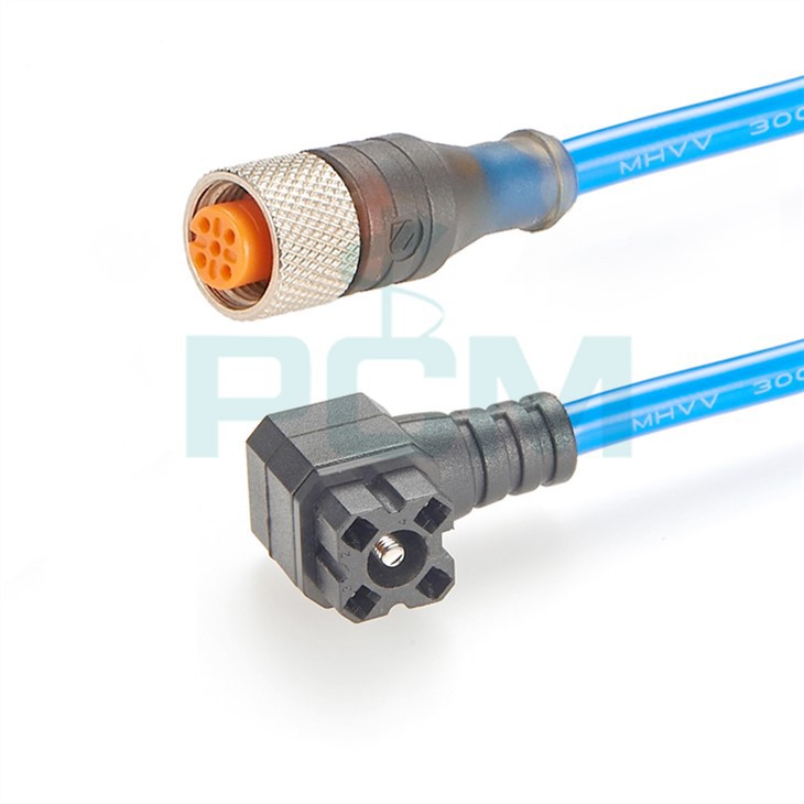 M12 I Hirschmann G Cyfres G4KW1F G4W1F Cebl Cynulliad