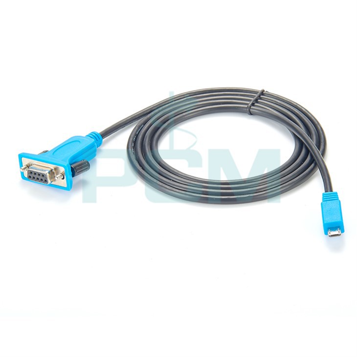 Micro USB I RS232 DB9 Adapter Cyfresol Cable DB9 Benywaidd Cyfresol Trawsnewidydd