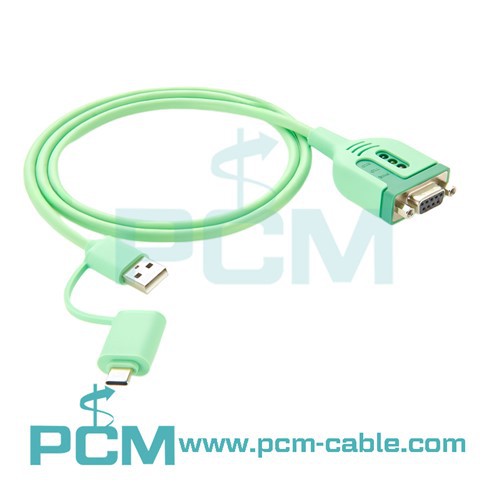 USB C I Cebl Adapter Cyfresol