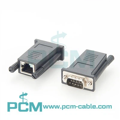 ADP-RJ458P-DB9M yn gydnaws â MOXA