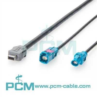 Cebl Ethernet Modurol AEcable 2Y Gyda Chysylltwyr H-MTD Z