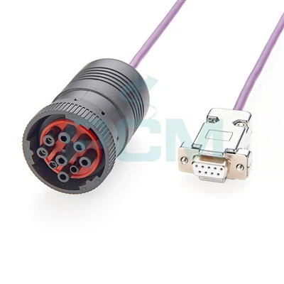 CAN Cable J1939 Math 1 DEUTSCH Connector I DSub
