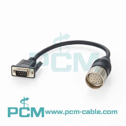 Cysylltiad Cable Connector M23 Connector DSUB 9 Pin