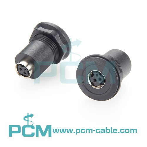 Panel Mount Power Connector Power Din 3 Pin