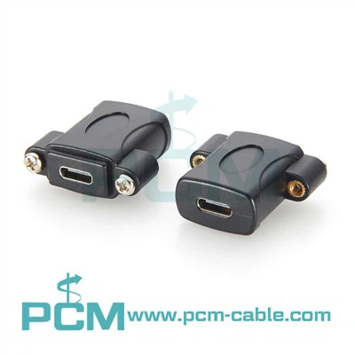 Addasydd Mount Panel USB 3.1 Math C