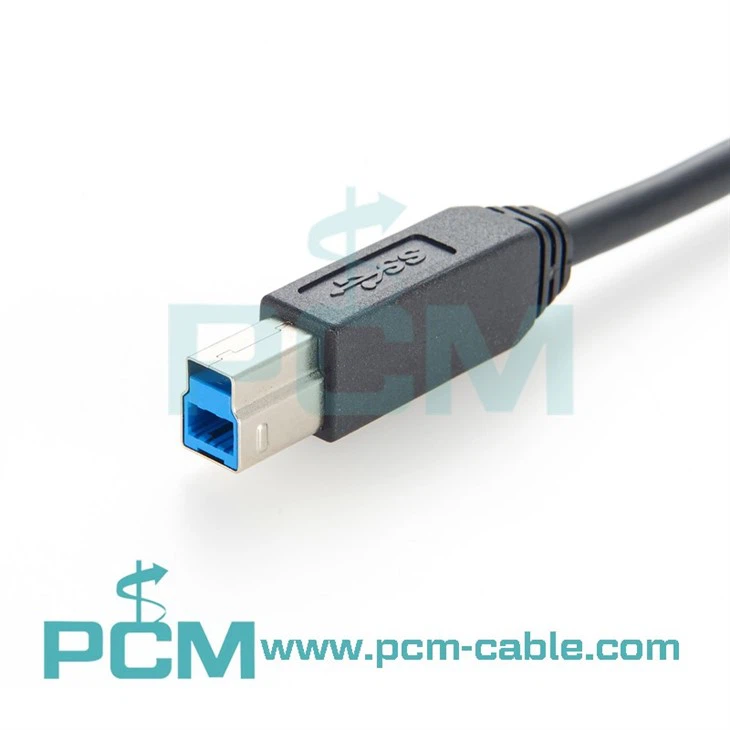 panel mount usb b cable